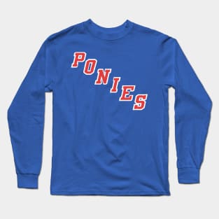 Ponies (Rangers) Long Sleeve T-Shirt